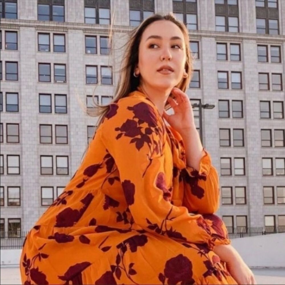 Anthropologie Daniel Rainn Rosalita Maxi Dress